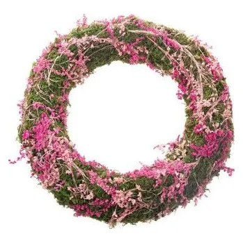 Věnec Věnec se sušenými květinami (mech), 0/48