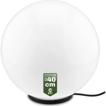 Dekorativní svítidlo LED 40CM E27 IP65 LUMIKULA2 LUMILED venkovní kulové zahradní svítidlo