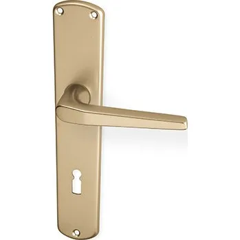 ACT Monte dveřní štítové kování - F4 šampaňská 72 mm