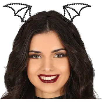 Karnevalový doplněk Guirca Čelenka - Netopierie krídla