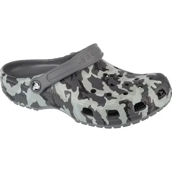 Dětská treková obuv Crocs Classic Spray Camo Kids Clog Jr Žabky 207594-097 28/29