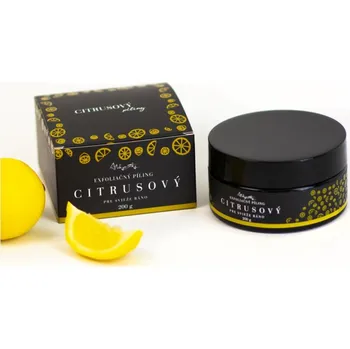 Sprchový gel Alchymistky Exfoliační píling - citrusový - pro svěží ráno 200g