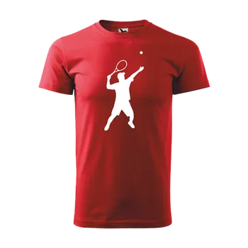 Chlapecké tričko ON-DESIGN Tričko pánské/dětské s TENISTOU Velikost: 158 cm/12 let, Barva: červená