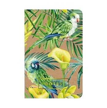 Set školních potřeb Notes Kwiaty