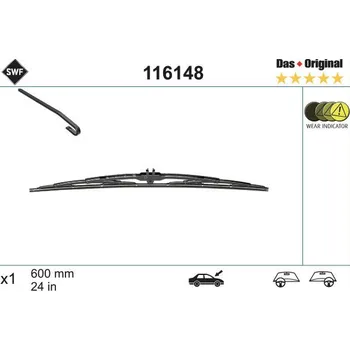 Stěrač List stěrače SWF 116148