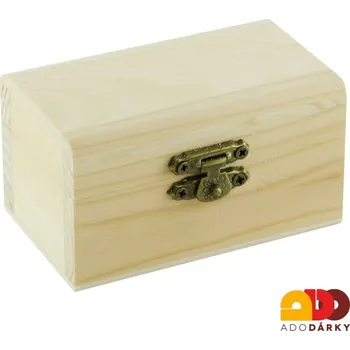 Šperkovnice Šperkovnice dřevěná 9 x 5,5 x 5 cm (Šperkovnička)