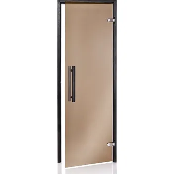 Dveře do sauny "A" 9x19 Bronze 890x1890 mm Black