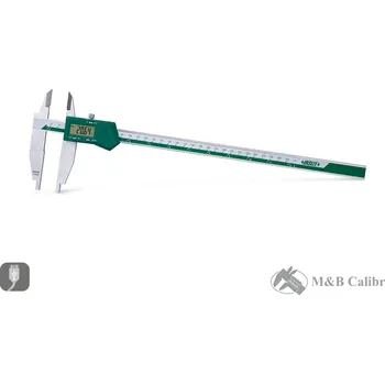 Posuvné měřítko Digitální posuvné měřítko 250/0,01 mm, spodní tupá ramena 60 mm, horní vnější ramena INSIZE