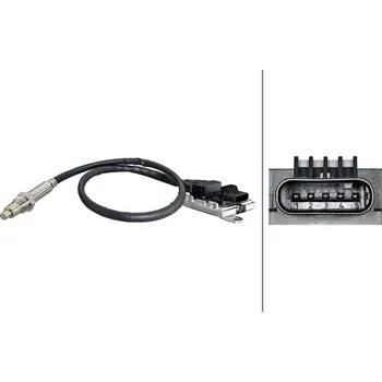 Karburátor NOx-senzor, NOx-katalyzátor HELLA 6PN 358 307-161