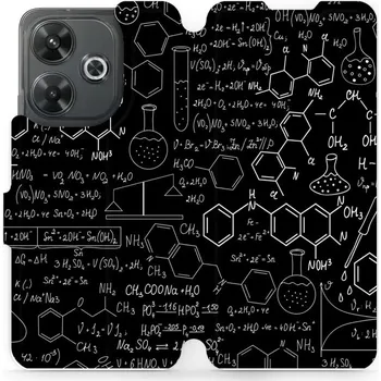 Pouzdro na mobilní telefon Flipové pouzdro Mobiwear - Xiaomi Redmi 13 - V060P Vzorečky (Knížkové flip pouzdro, obal, kryt na mobil Xiaomi Redmi 13 - V060P Vzorečky, materiál Umělá kůže + TPU - ochrana 360°, stojánek, silikonová vanička, magnetické zavírání)