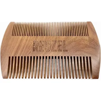 Péče o vousy Reuzel Red Sandalwood Beard Comb Dřevěný hřeben na vousy