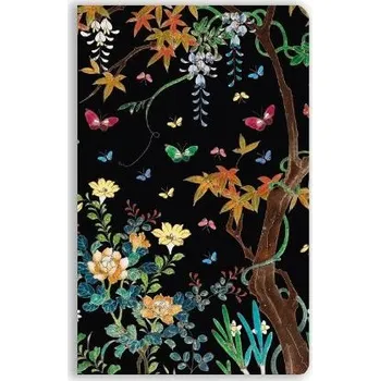 Cizojazyčná kniha Ashmolean Museum: Cloisonne Casket with Flowers and Butterflies (Soft Touch Journal)