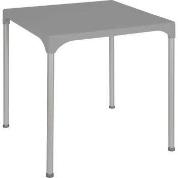 Jídelní stůl Stůl Rojaplast z plast, čtvercový, 70 x 70 x 72 cm