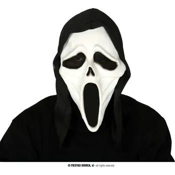Karnevalový kostým Guirca Latexová maska vřískot