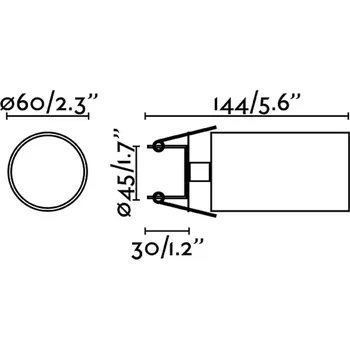 Svítidlo FARO BARCELONA Zapuštěné bodové svítidlo Stan, bílé, hliník, Ø 6 cm bílá 1 x 5 W LED - Doprava zdarma