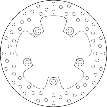 Brzdový kotouč Brzdový kotouč BREMBO Oro Fix - 68B40768 DUCATI 749 S 2003-2007