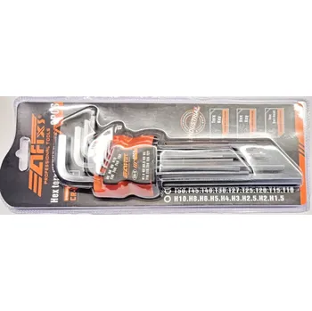 Klíč Imbus dlouhý sada 9ks FT-Tools 004 (imbusové klíče | sada imbusů | dlouhé imbusy | klíče imbus | šestihranné klíče | sada nářadí | nářadí | FT-Tools | 004 | 9 dílná sada | CrV ocel | chrom-vanadiová ocel | dlouhé imbus klíče | imbus klíče sada | klíče imb