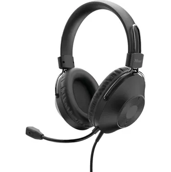 Sluchátka TRUST sluchátka s mikrofonem HS-250 Over-Ear USB Headset