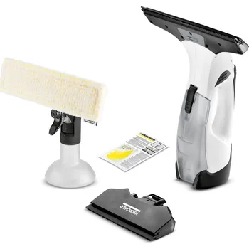 Vysavač na okno Kärcher WV 5 Plus N 1.633-701.0 vysavač oken + nabíjecí stanice + úzká hubice + potah + rozprašovač + čistič