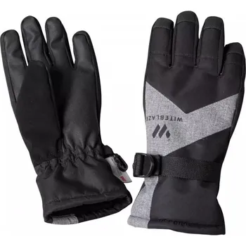 Rukavice zimní Witeblaze Lou Junior Velikost: 7 černá/šedý melír