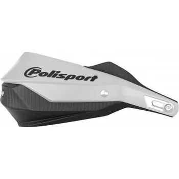 Motodoplněk Chrániče páček POLISPORT FWA - Trail Blazer 8308800015 White / Black