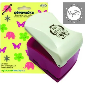 Děrovačka Creatoys Děrovačka s embosing efektem - nápis MY PET