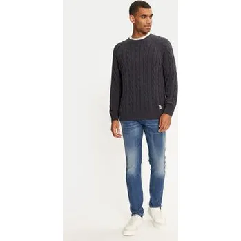 Pánský svetr Pepe Jeans Svetr Camdem PM702455 Tmavomodrá Regular Fit XL