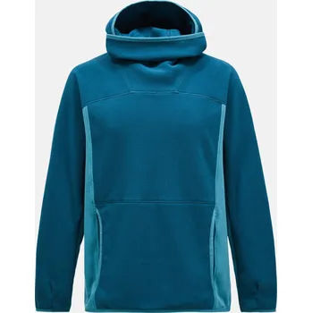 Pánská mikina MIKINA PEAK PERFORMANCE M TREELINE FLEECE HOOD INFINITY TEEL