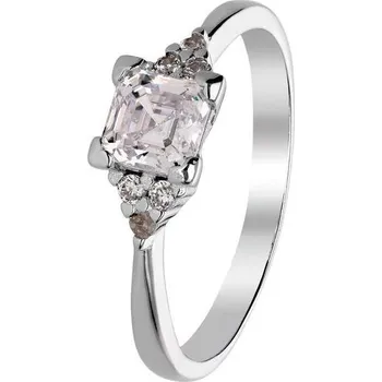 Prsten Zlaton Prsten bílé zlato se zirkonem vel.59 2.5g 000312604248