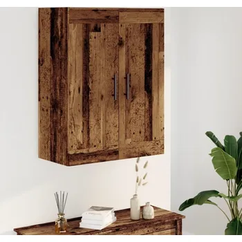 Koupelnový nábytek vidaXL Nástěnná skříňka artisan 69,5 x 34 x 90 cm kompozitní dřevo [830409] Barva: Staré dřevo