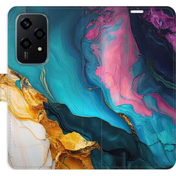 Pouzdro na mobilní telefon Flipové pouzdro iSaprio - Color Marble 31 - Honor 200 Lite