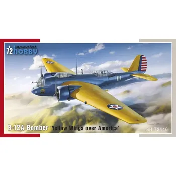 Plastikový model Special hobby 1/72 B-12A Bomber 'Yellow Wings' (4x camo)