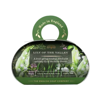 Mýdlo English Soap Company Lily Of The Valley Tuhé mýdlo, 260 g