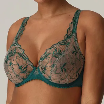 Podprsenka Primadonna - Springdale podprsenka s nižším středem nevyztužená jasper green 75F 0163474