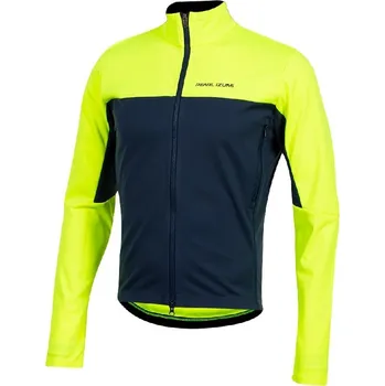 Cyklistická bunda Pearl Izumi bunda P.I.Interval Amfib navy/scream.yellow Velikost: XL