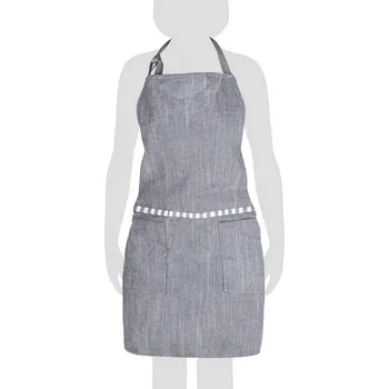 Kuchyňská zástěra BANQUET Zástěra kuchyňská s kapsou DENIM 65 x 73 cm, šedá