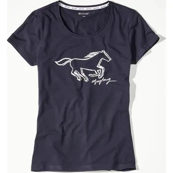 Dámské tričko MUSTANG Dámské modré tričko CHER S 6235_2100.574