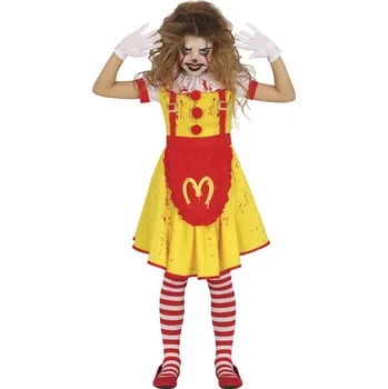 Karnevalový kostým Guirca Dětský kostým - McDonald Klaun Velikost - děti: S: 101-109 cm