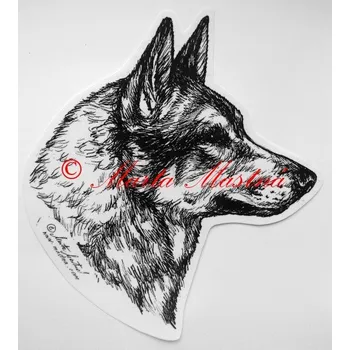 Samolepka lajka - archiv c126 - Malá - přibližně jako pohlednice