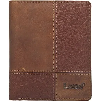 Peněženka Pánská peněženka LAGEN kožená V-28/V hnědá BRN