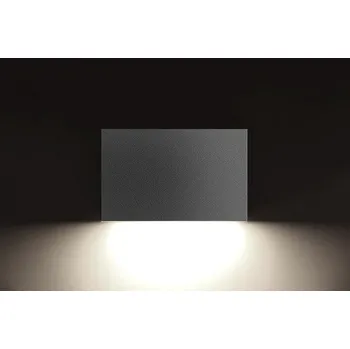 Nástěnné svítidlo Nástěnné LED svítidlo Mivvy STYX IP65 Varianta: jednostranné, 10 W, 3000 K, černá