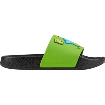 Dívčí pantofle Dětské pantofle Coqui RUKI TT&F 28/29 Zelená, Černá