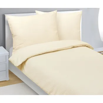 Povlečení Povlečení krepové Béžová BX1001205 - 140x200, 70x90 cm