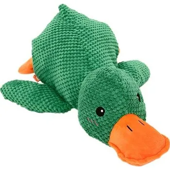 Hračka pro psa Reedog plyšová kachna, 45 cm - zelená