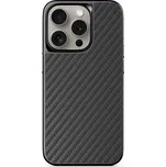 Epico Mag+ Hybrid Carbon Case iPhone 16 Pro - černá 91010191300002