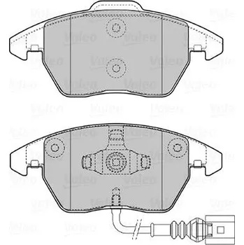 Brzdová destička VALEO Brzdové destičky 598729