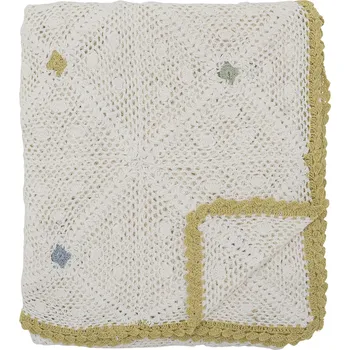 Přehoz na lůžko BLOOMINGVILLE Přehoz Rovigo přírodní bavlněný 150x125cm