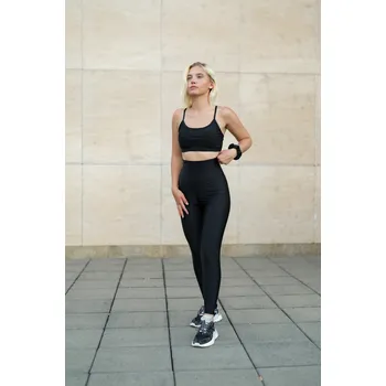 Dámské legíny VFstyle Legíny s vysokým pasem Comfy černé Velikost: XS