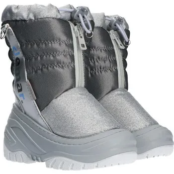 Dívčí sněhule BEFADO Dětské sněhule DEMAR TEDDY E silver Velikost: 20-21