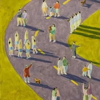 Zahraniční hudba SP The Obsessives: Monastery CLR | LTD 2025 Coloured Yellow With Purple Splatter Vinyl Limited Edition